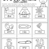 Jumbled letter worksheets for preschool. 1
