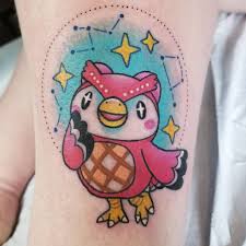 Hitch Your Wagon To A Star Celeste From Animal Crossing Animal Crossing Kawaii Tattoo Cute Tattoos