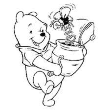 Here is a beautiful collection of the winnie the pooh and his friends piglet, kanga, tigger, rabbit, kanga, roo, robin and eeyore. Top 30 Free Printable Cute Winnie The Pooh Coloring Pages Online