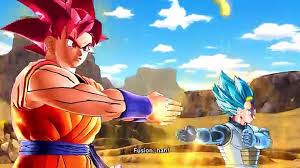 Dragon ball ultimate showdown goku gt and vegeta ssj 3 vs goku and vegeta ssj 5. Super Saiyan God Goku Super Saiyan Blue Vegeta Fusion Xenoverse Episode 125 Video Dailymotion