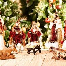Finest selection of indoor nativity sets for home, church or chapel use! Christmas Nativity Set Christmas Crib Set Wholesale Trader From Chennai