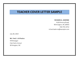 Fillable sample letter of application. Teacher Cover Letter Sample Pdf