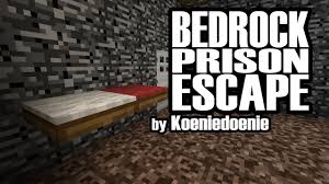 There are servers that allow . Bedrock Prison Escape Map 1 12 2 1 11 2 For Minecraft 9minecraft Net