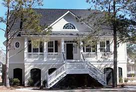 Plan 9136gu Low Country With Elevator Access Coastal House Plans Low Country Low Country House