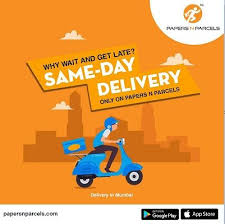 Same Day Delivery Courier Service In Mumbai Papers N Parcels Parcel Same Day Delivery Service Courier Service