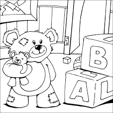 The teddy roosevelt story isn't as heartwarming as you thought. Cute Teddy Bear Colouring My Free Colouring Pages