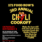 3rd Annual Chili Cookoff event in Godley, TX