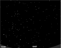 The October Night Sky
