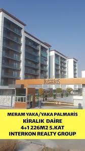 Konya Meram Yaka Mahallesi Kiralik Daire Yaka Palmaris Sitesi Instagram Otopark