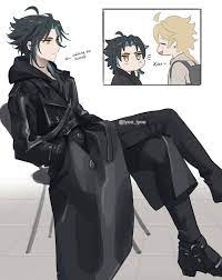 pin by 安迷修 on genshin impact in 2021 anime guys anime boy figure drawing poses