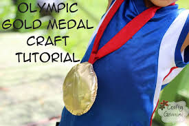 Follow the best athletes in the world and find out who won the most gold, silver and bronze medals. Olympic Gold Medal Craft Project Crafty Gemini