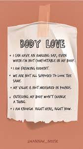 Body Confidence Tips Body Positive Quotes Body Positivity Insecurity Quotes