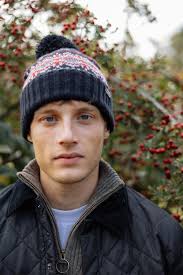 Gainford Barbour Cable Knit Hat Barbour Gainford Cable Beanie OL71 Olive