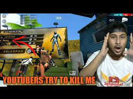 Free fire is a multiplayer mobile battle game published and developed by garena studios. Youtubers Try To Kill Me In Rank Garena Free Fire Youtube