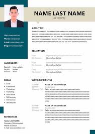 A simple resume template in ms word file format perfect to use in your next job search. Ms Word Resume Template Download Hudsonradc