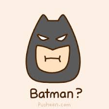 Batman Batman Love Pusheen Pusheen Cat