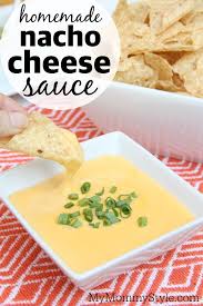 Homemade Nacho Cheese Sauce My Mommy Style Recipe Nacho Cheese Sauce Homemade Nachos Nacho Cheese