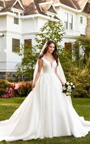 Satin ball gown wedding dress. Ballgown Wedding Dresses Princess Wedding Gowns Essense Of Australia