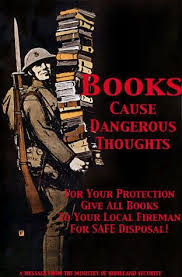 Books Cause Dangerous Thoughts Banned Books Books Banned Books Week