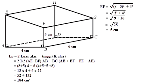 Memiliki satu simetri lipat pada trapesium sama kaki. Rumus Luas Alas Prisma Trapesium Siswapelajar Com