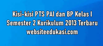 Check spelling or type a new query. Kisi Kisi Pts Pai Kelas 1 Semester 2 K13 2020 Websiteedukasi Com