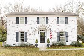 Exposed brick in a home is beautiful. Cost To Limewash Brick House Limewash Pros And Cons Of Popular Brick Exterior Treatments