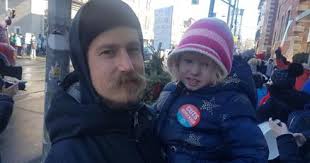 Scenes from the front lines of Monday's teachers strike