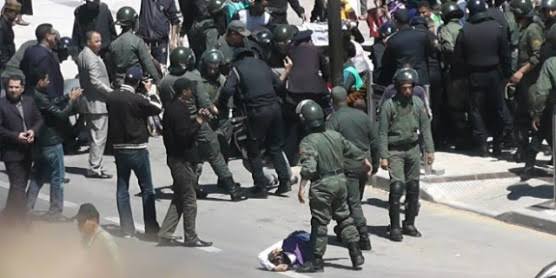 Resultado de imagen de represion en el sahara"