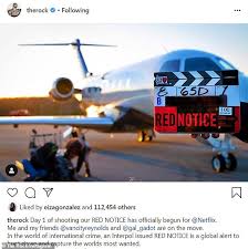 Here's everything you need to know about dwayne johnson's netflix movie. Dwayne Johnson Already Back To Work On His Netflix Film Red Notice Daily Mail Online