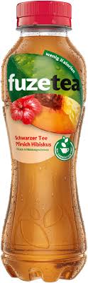 Bei rewe können sie produkte von volvic im online supermarkt bestellen. Fuze Tea Schwarzer Tee Pfirsich Hibiskus 0 4 L Pet Einweg Ihr Zuverlassiger Lieferservice