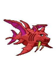 Just when you think terraria bosses can't get any weirder, the game goes and pulls out duke fishron. This Pink Duke Fishron I Made Tho Terraria