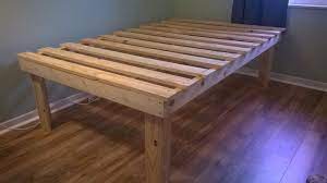Build a queen size bed frame. Cheap Easy Low Waste Platform Bed Plans Diy Platform Bed Plans Diy Bed Frame Cheap Cheap Bed Frame