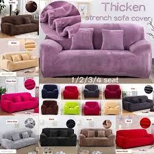 8pcs recliner sofa slipcover jacquard couch cover furniture protector multicolor. 1 2 3 4 Seaters Thick Plush Recliner Sofa Covers Retro Recliner Sofa Cover Soft Couch Slipcovers 13 Colors Wish
