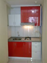 Tempat penyimpanan dengan berbagai jenis kebutuhan. Kitchen Set Apartemen 30 M2 Rimba Asia Furniture