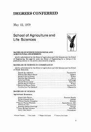 90th Annual Commencement North Carolina State University at Raleigh  Saturday, May 12 Nineteen Hundred and Seventy Nine Degrees A