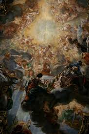 Le immagini, investite dal raggio di luce che. Chiesa Del Gesu Rome Roma