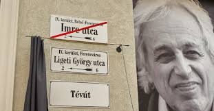 Kurtág György avatta fel a Ligeti György utcát