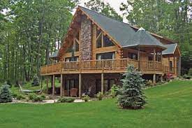 Lake cabin plans walkout basement house 138238. Customizing A Stock Log Home Plan Creating A Custom Log Home Plan