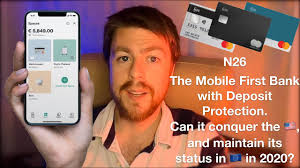These challenger banks killed the overdraft fee. N26 Mobile Bank In 2020 The Best With Deposit Protection In Review Walkthrough Youtube