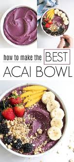 Acai Bowl Recipe Bowl Recipes Easy Acai Bowls Recipe Acai Recipes