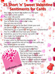 25 Cute Valentine Sentiments For Cards Valentines Card Sayings Homemade Valentine Cards Valentine Quotes To share with your sweetheart.