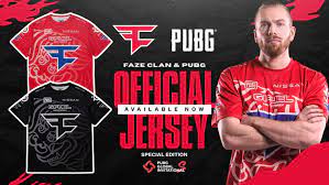 Faze Clan And Krafton Launch Limited Edition Pubg Team Jersey Archive The Esports Observer