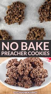 No Bake Preacher Cookie Recipe With Chocolate And Peanut Butter Recipe Preacher Cookies Dessert Recipes Easy Easy Homemade Desserts