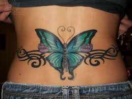 Tramp stamp tattoos butterfly designs. Tramp Stamp Quotes Quotesgram