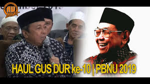 Tausiah K H Musthofa Aqil Siroj Haul Gus Dur Ke 10 Pbnu 2019 Youtube