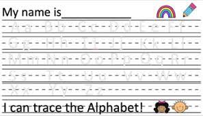Trace abc alphabet letters handwriting . Preschool Kinder Beginner Writer Abc Trace Write Color Worksheet Pack