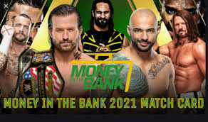 The best banks of 2021. Raw Money In The Bank Posts Facebook