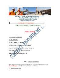 Skipping an employee offer letter template can lead to problems arising later when the employment offer letter has been granted. Pdf Contract Appointment Letter John E C Shephard 2 John Shepherd Academia Edu