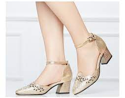 yearcon 意尔康女鞋夏季新款正品羊皮鞋粗跟尖头水钻女单鞋 tmall com天猫 heels shoes fashion