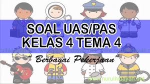 Bank soal kelas 3 semester 1 lengkap bagi bapak guru dan ibu guru yang membutuhkan referensi bank soal kelas 4 bisa menggunakan referensi dibawah ini. Soal Uas Tema 4 Kelas 4 Semester 1 Nurul Hidayah
